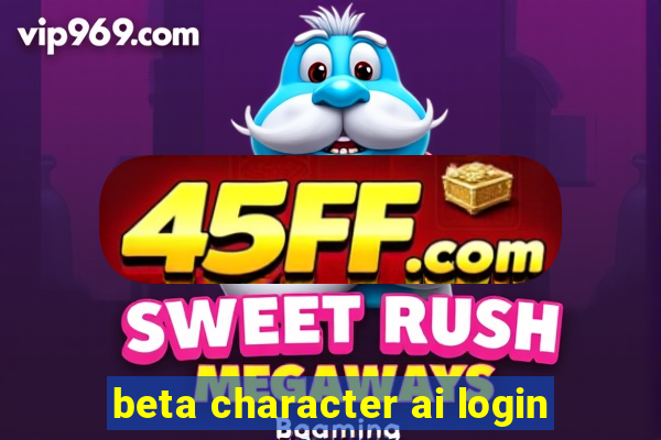 beta character ai login